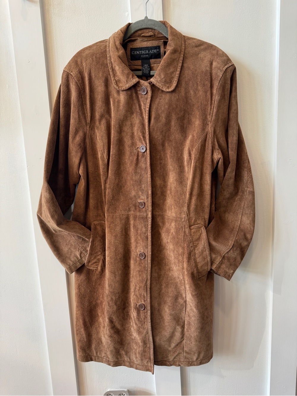Vintage 90’s Centigrade Suede Jacket
Size Large